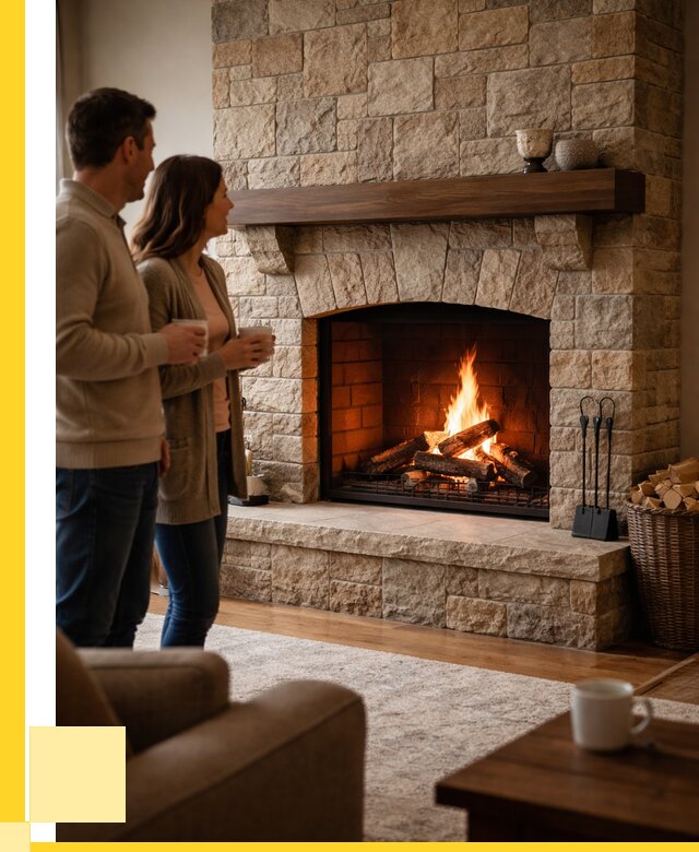 Каменные камины на заказ в Нижнем Новгороде от 187578 р. | ЭриданНнн