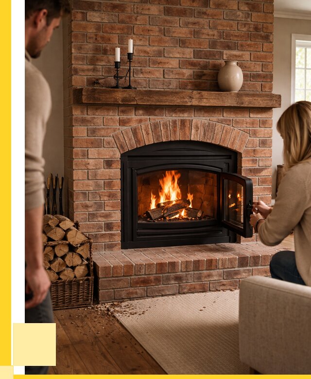 Кирпичные камины под ключ в Нижнем Новгороде от 156315 р. | ЭриданНнн