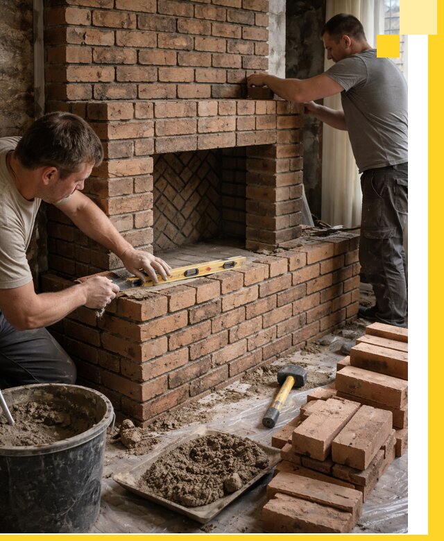 Изготовление и установка кирпичных каминов в Нижнем Новгороде