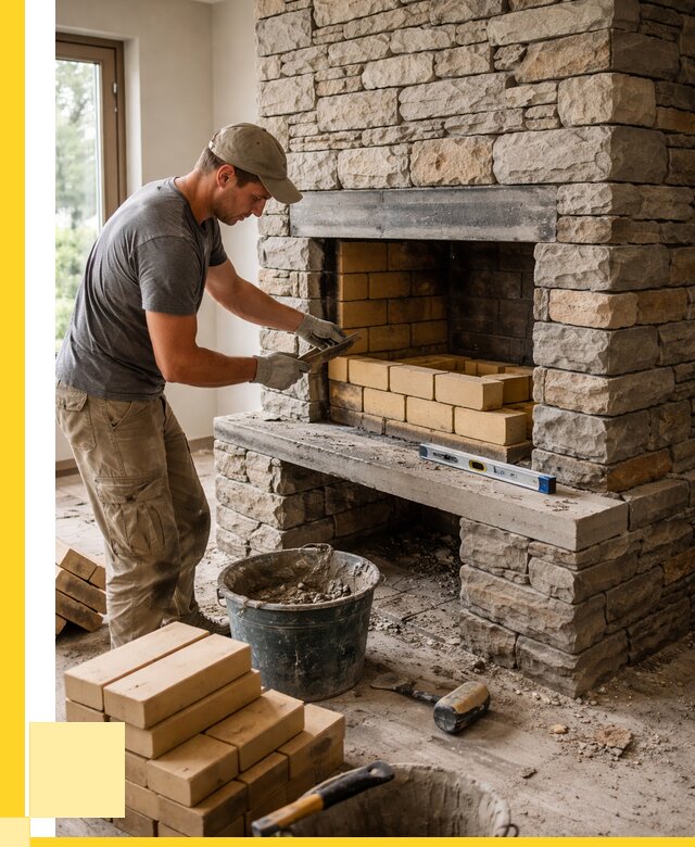 Кладка каминов и камина в Нижнем Новгороде от 26053 р. ЭриданНнн