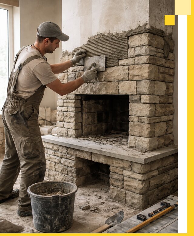 Строительство каминов под ключ в Нижнем Новгороде от проектирования до монтажа