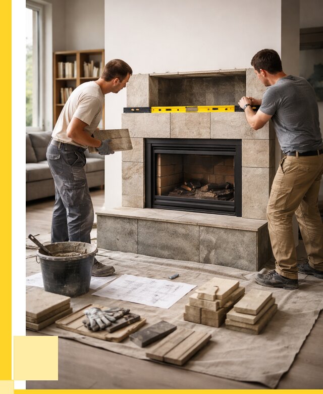 Монтаж каминов и установка в Нижнем Новгороде от 46895 р. | ЭриданНнн