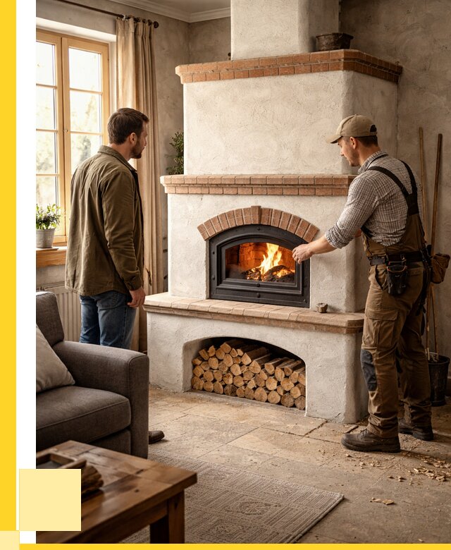 Печи камины в Нижнем Новгороде: кирпичные, изразцовые от 62526 р. | ЭриданНнн