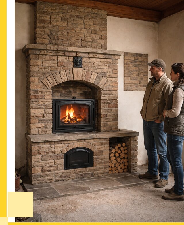 Кирпичная печь под ключ в Нижнем Новгороде от 156315 р. | ЭриданНнн