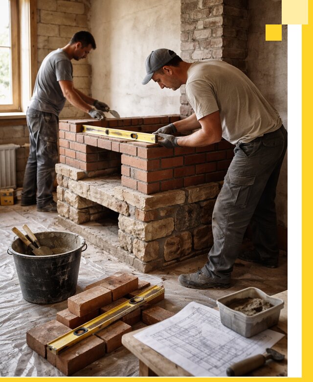 Изготовление и установка печей под ключ в Нижнем Новгороде с гарантией