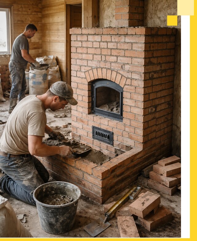 Профессиональное строительство печей в Нижнем Новгороде под ключ