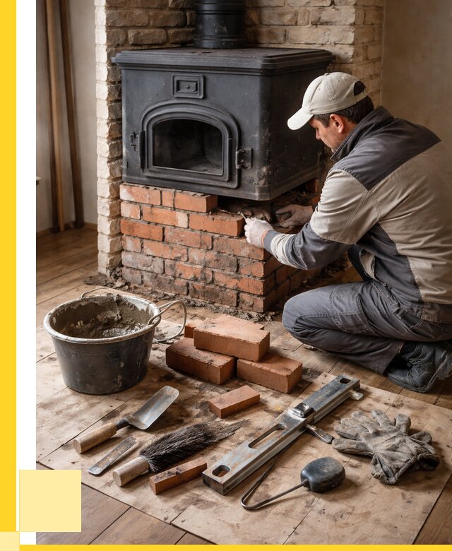 Ремонт печей в Нижнем Новгороде от 12505 р., услуги печника ЭриданНнн