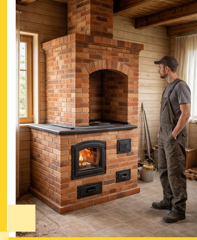 Кирпичные печи в Нижнем Новгороде: купить от 156315 р. | ЭриданНнн