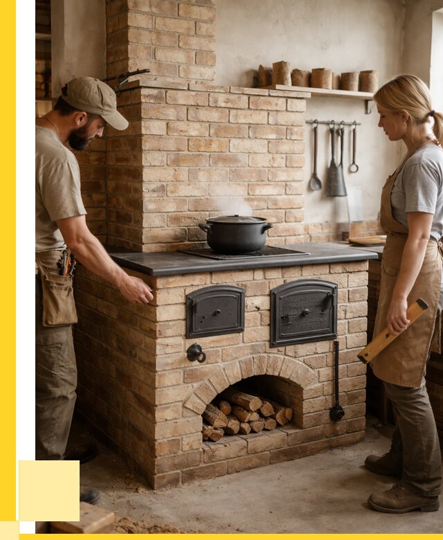 Варочно отопительные печи в Нижнем Новгороде от 93789 р. | ЭриданНнн