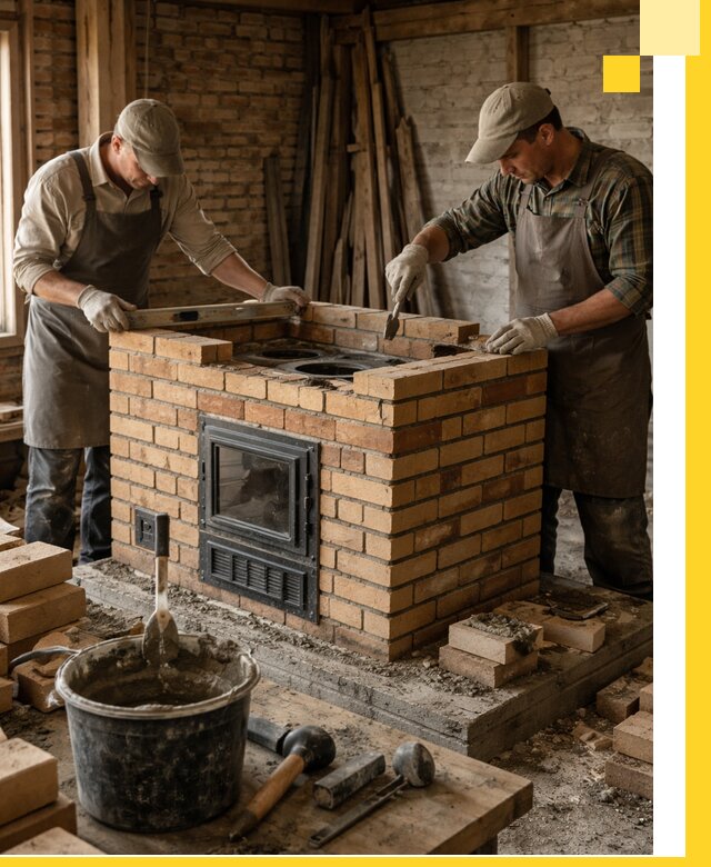 Изготовление и установка варочных печей под ключ в Нижнем Новгороде