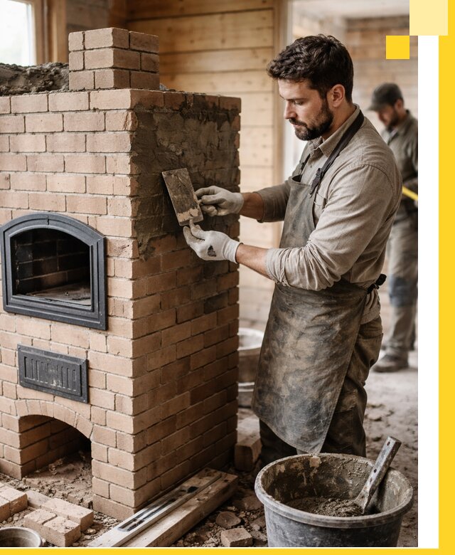 Изготовление и установка печей-шведок под ключ в Нижнем Новгороде