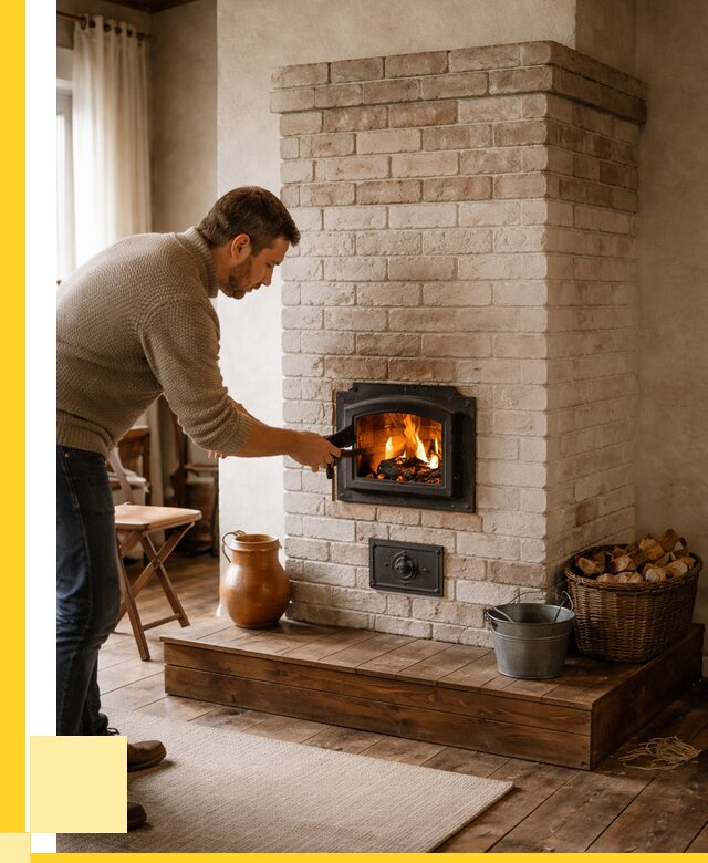 Печь голландка из кирпича в Нижнем Новгороде от 88579 р. | ЭриданНнн