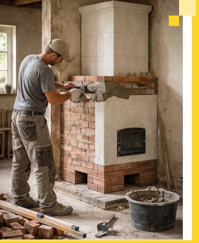 Изготовление и установка печей-голландок под ключ в Нижнем Новгороде