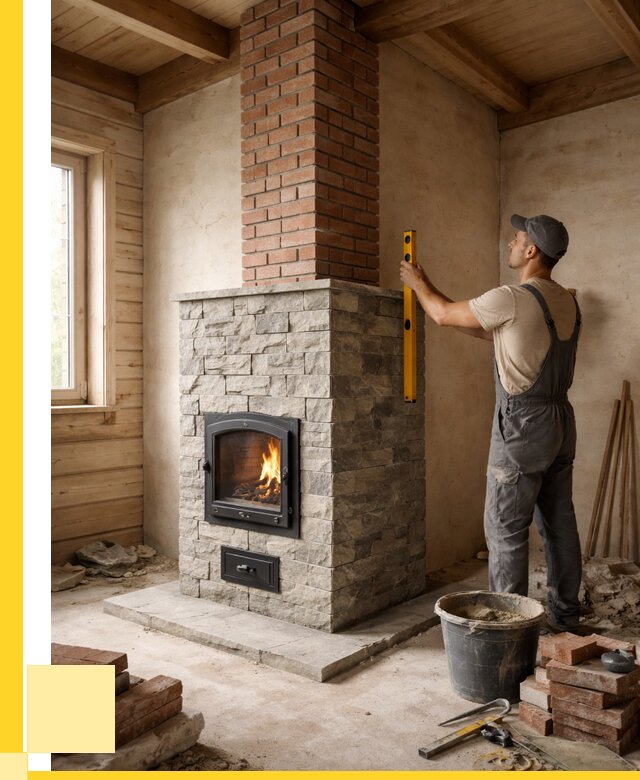 Печи и дымоходы под ключ в Нижнем Новгороде от 46895 р., ЭриданНнн