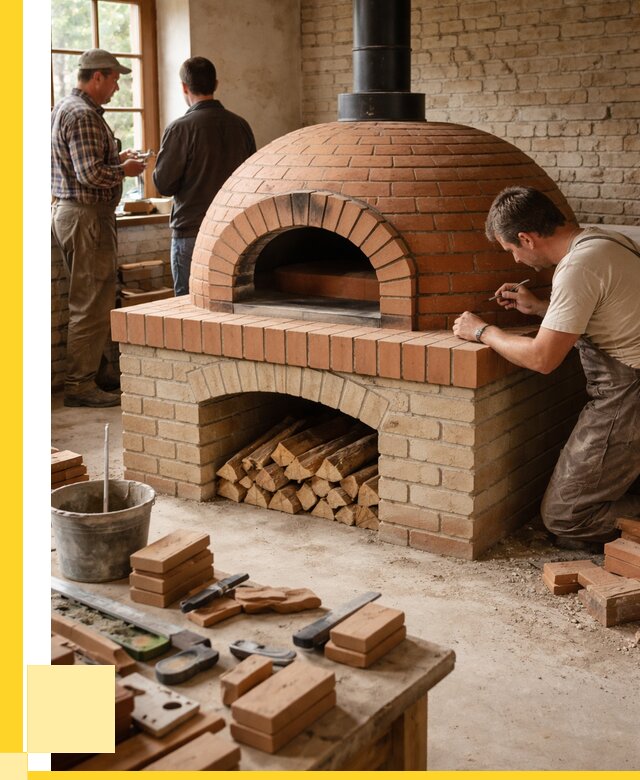 Помпейская печь дровяная для пиццы в Нижнем Новгороде | ЭриданНнн от 208420 р.