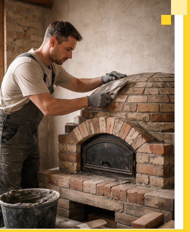 Изготовление и монтаж помпейских печей на заказ в Нижнем Новгороде