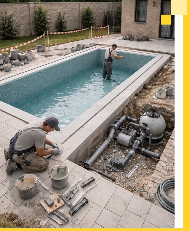 Строительство бассейнов под ключ в Нижнем Новгороде: проекты и монтаж