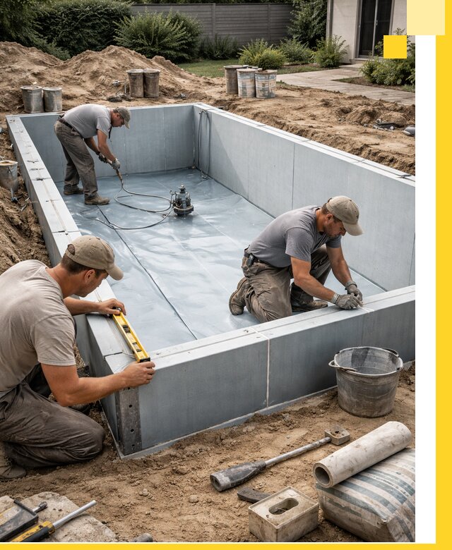 Профессиональный монтаж бассейнов под ключ в Нижнем Новгороде с гарантией