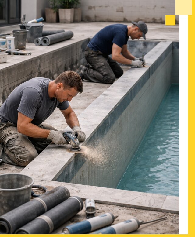 Профессиональный ремонт бассейнов под ключ в Нижнем Новгороде