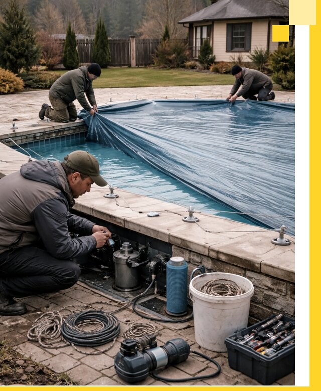 Консервация бассейнов в Нижнем Новгороде: подготовка к длительному хранению