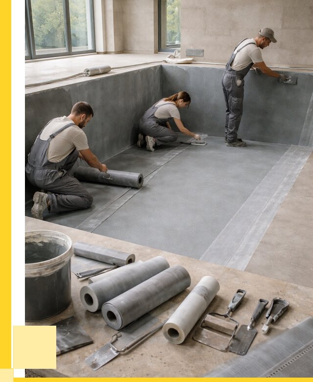 Гидроизоляция бассейнов в Нижнем Новгороде от 2084 р., ЭриданНнн