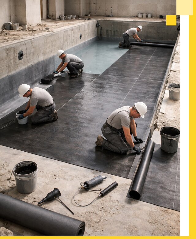 Профессиональная гидроизоляция бассейнов и чаш в Нижнем Новгороде под ключ