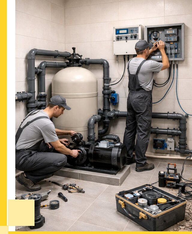 Монтаж оборудования для бассейнов в Нижнем Новгороде от 41684 р. | ЭриданНнн