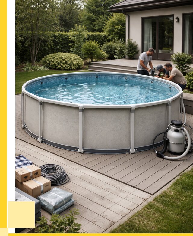 Купить каркасные бассейны в Нижнем Новгороде от 46895 р. | ЭриданНнн