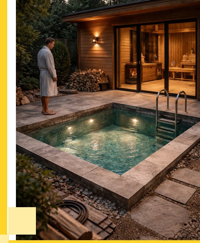 Бани с бассейном под ключ в Нижнем Новгороде от 99000 р. | ЭриданНнн