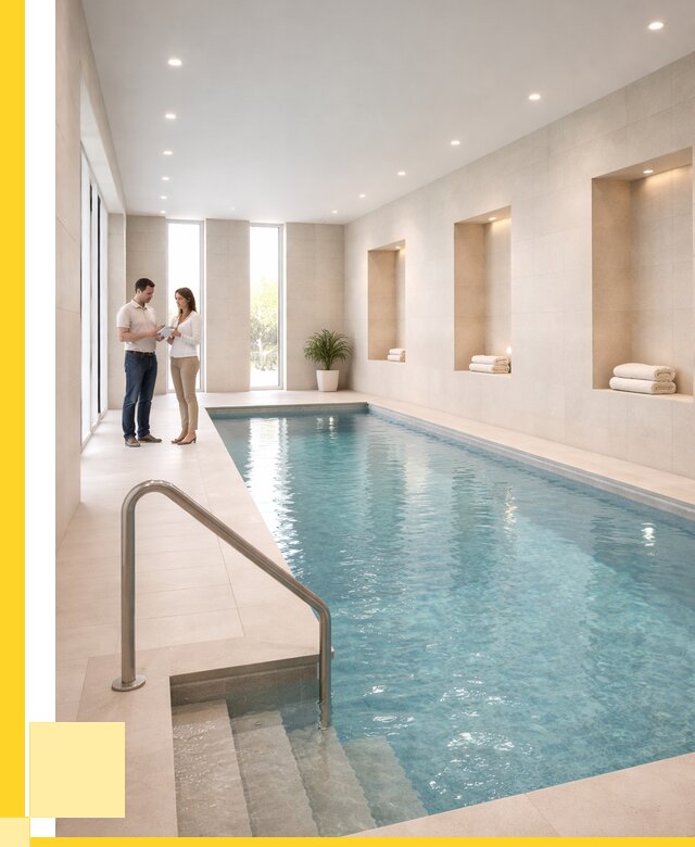 Бассейны в помещении под ключ в Нижнем Новгороде от 1563150 р. | ЭриданНнн