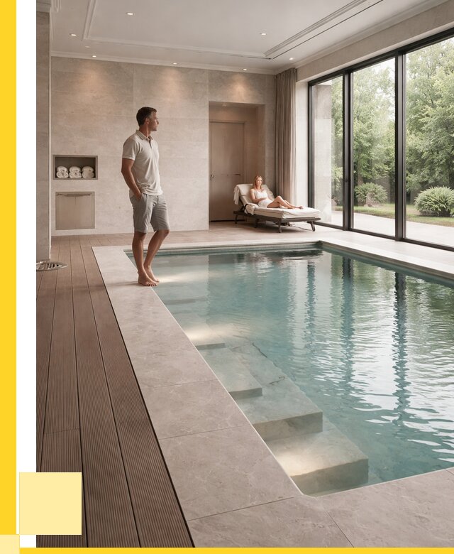 Бассейны в коттедже под ключ в Нижнем Новгороде от 1250520 р. | ЭриданНнн