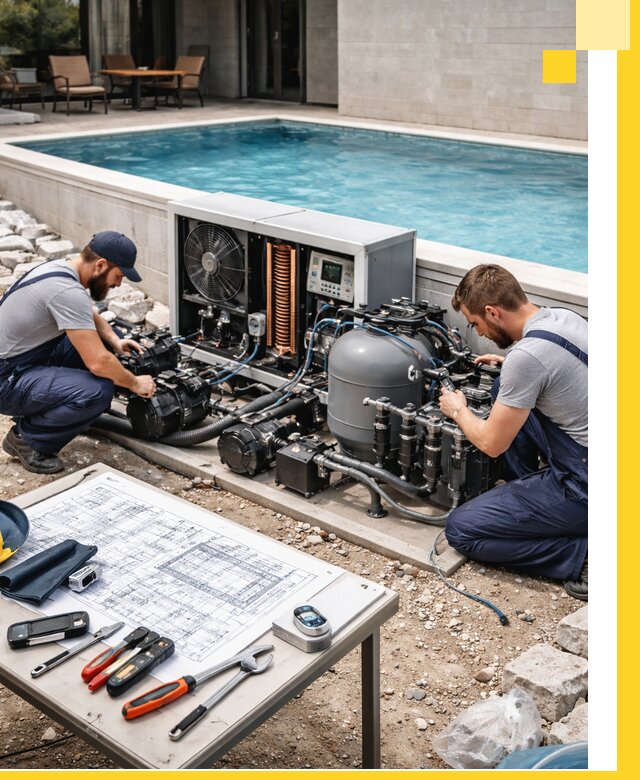 Проектирование и монтаж бассейнов с подогревом в Нижнем Новгороде