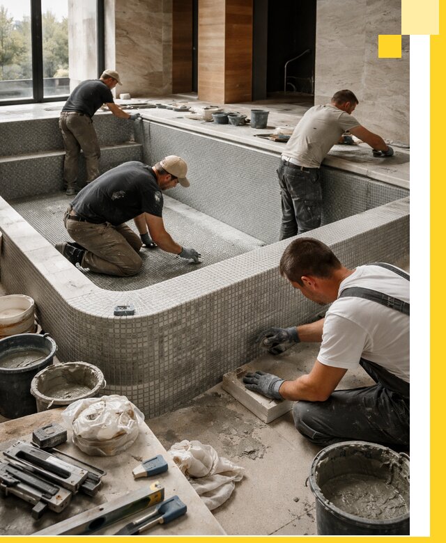 Строительство и установка СПА бассейнов под ключ в Нижнем Новгороде