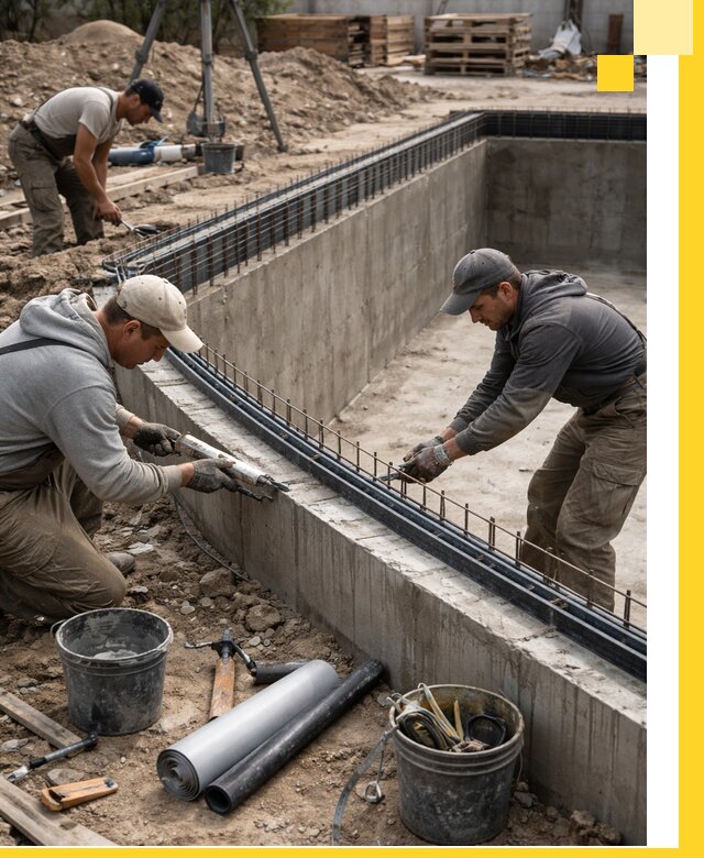 Качественный монтаж чаши бассейна в Нижнем Новгороде под ключ с гарантией