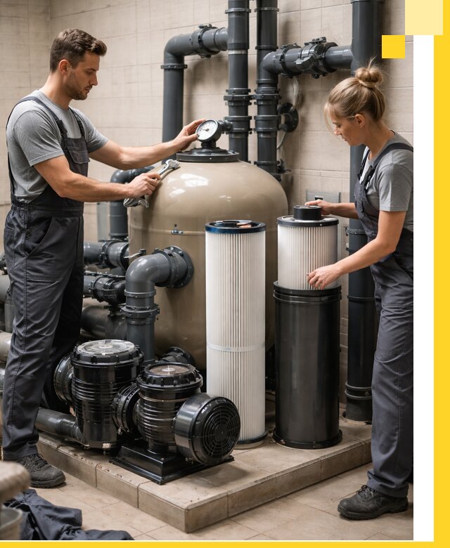 Фильтры и системы фильтрации для бассейнов в Нижнем Новгороде