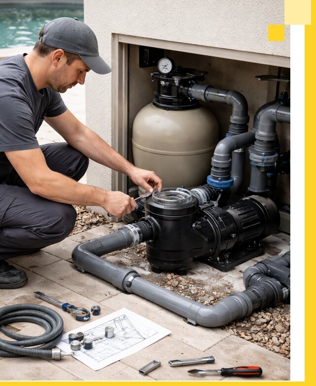 Поставка, монтаж и сервис насосов для бассейнов в Нижнем Новгороде