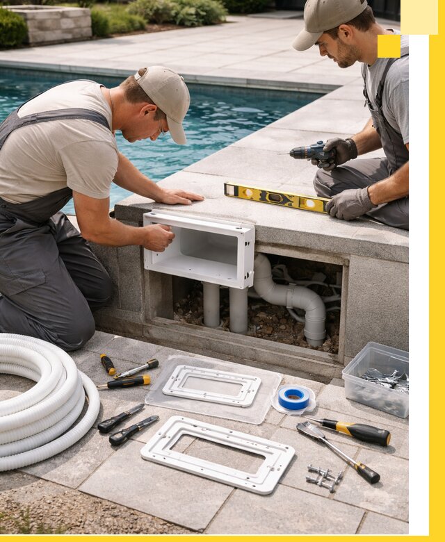 Поставка и установка скиммеров для бассейнов в Нижнем Новгороде