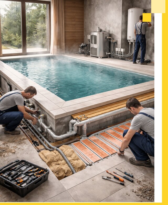 Проектирование и строительство тёплых бассейнов в Нижнем Новгороде