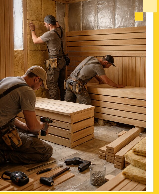 Профессиональное строительство саун под ключ в Нижнем Новгороде