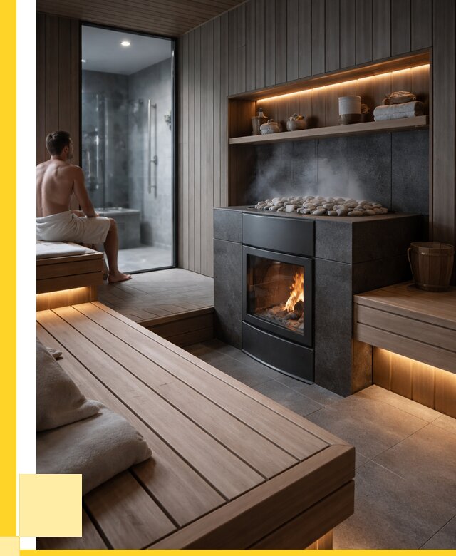 Проект сауны в частном доме в Нижнем Новгороде от 36474 р. | ЭриданНнн