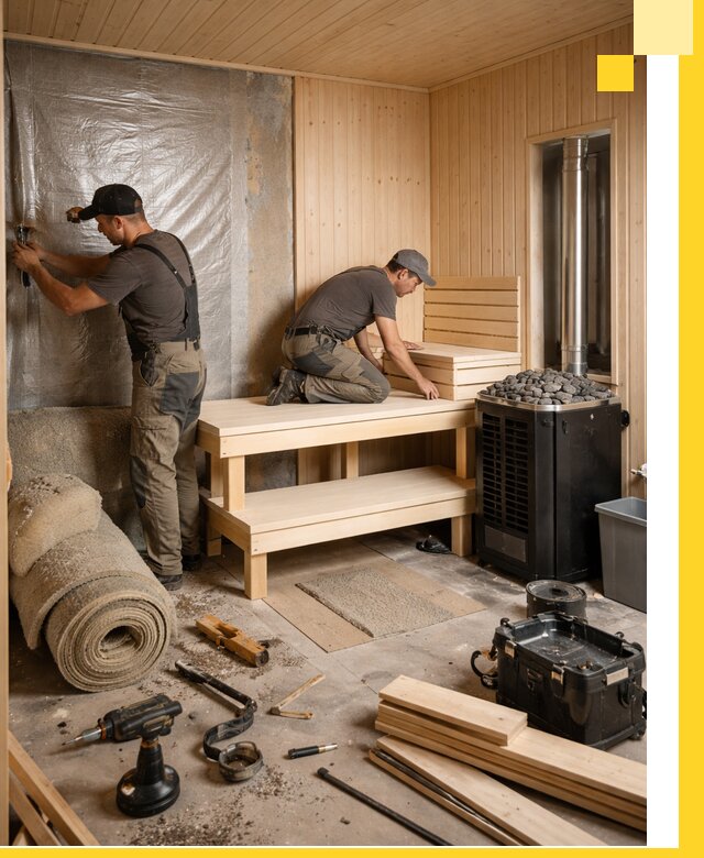 Проекты саун под ключ в Нижнем Новгороде дизайн и строительство