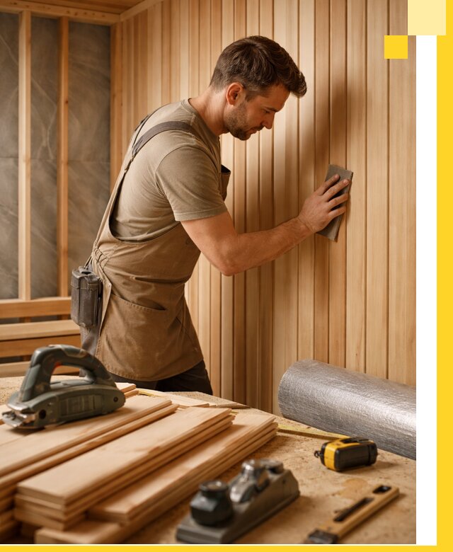 Профессиональная отделка саун и парных под ключ в Нижнем Новгороде