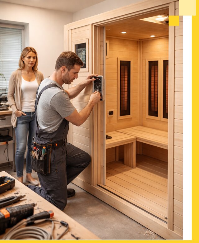 Инфракрасные сауны под ключ в Нижнем Новгороде продажа и установка