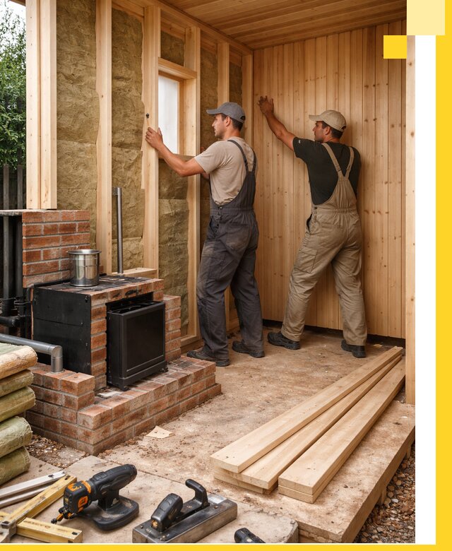 Строительство и установка дачных саун под ключ в Нижнем Новгороде