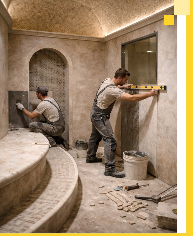 Проектирование и строительство саун с хамамом под ключ в Нижнем Новгороде