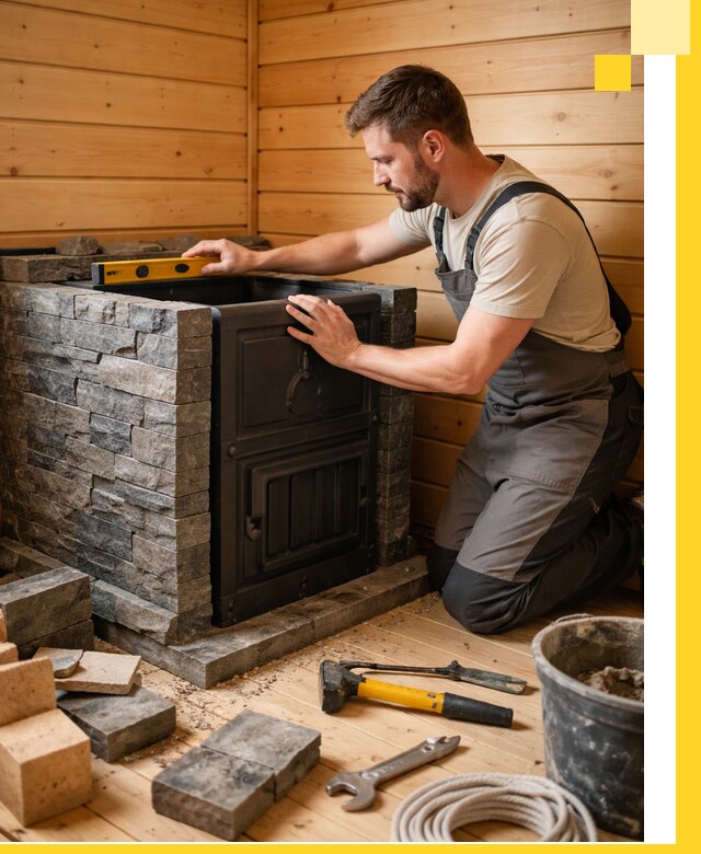 Производство и установка печей для саун под ключ в Нижнем Новгороде