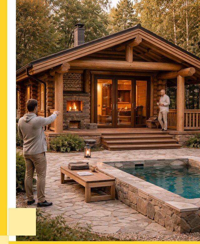 Проекты бань и хамам в Нижнем Новгороде от 26053 р. | ЭриданНнн