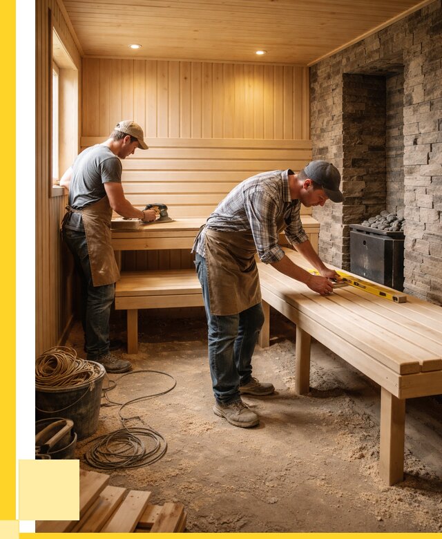 Отделка бани в Нижнем Новгороде: внутренняя отделка от 3126 р. | ЭриданНнн