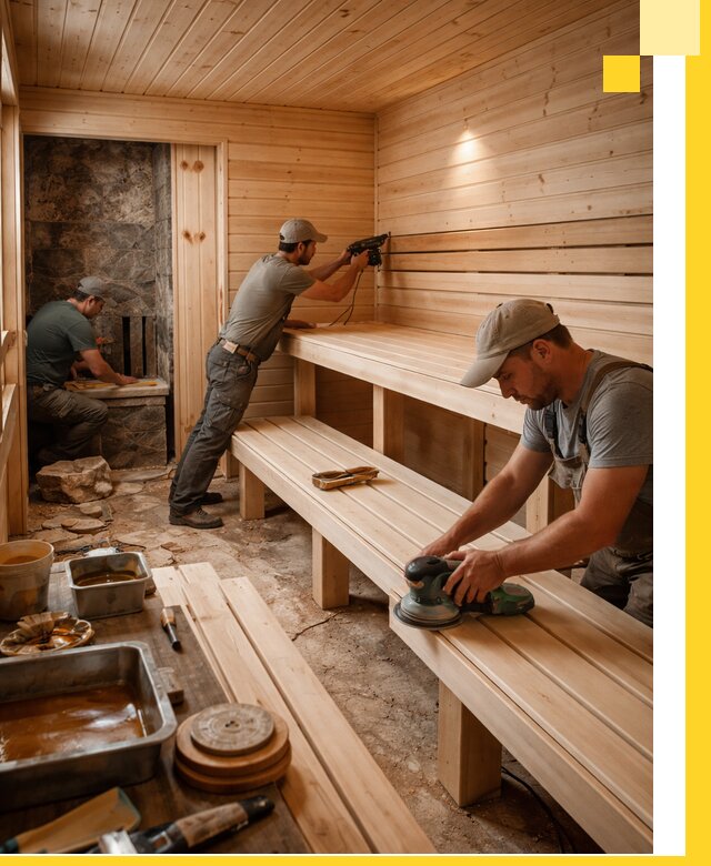 Профессиональная отделка бань в Нижнем Новгороде под ключ, с гарантией