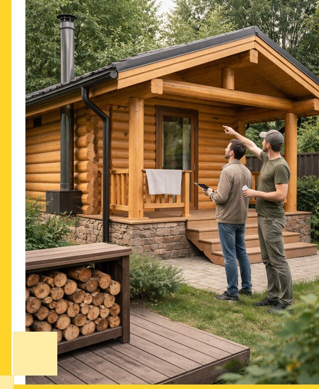 Бани для дачи под ключ в Нижнем Новгороде от 260525 р. | ЭриданНнн